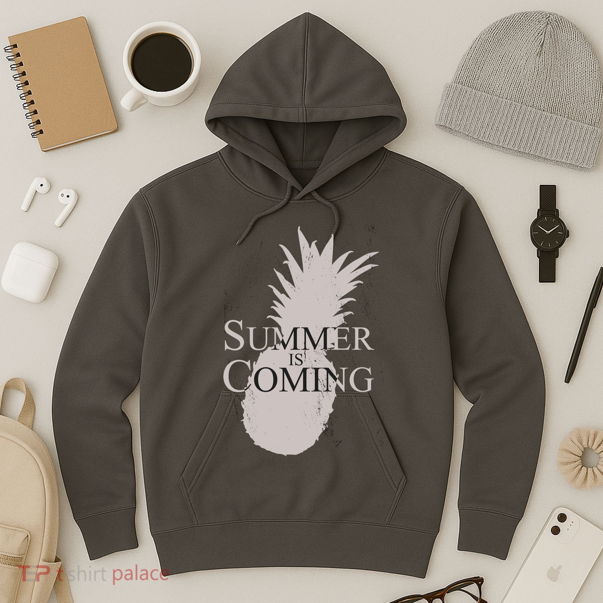 Summer Is Coming Pineapple Hoodie