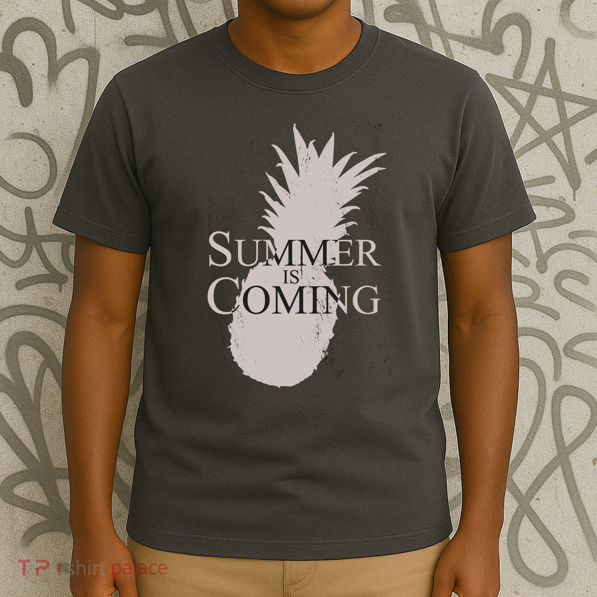 Summer Is Coming Pineapple T-Shirt