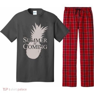Summer Is Coming Pineapple Pajama Set