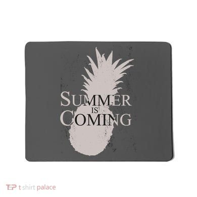 Summer Is Coming Pineapple Mousepad