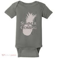 Summer Is Coming Pineapple Baby Bodysuit thumb 0