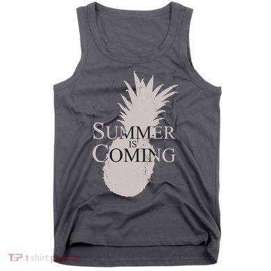Summer Is Coming Pineapple Tank Top