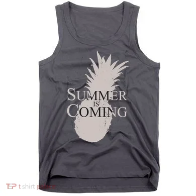 Summer Is Coming Pineapple Tank Top