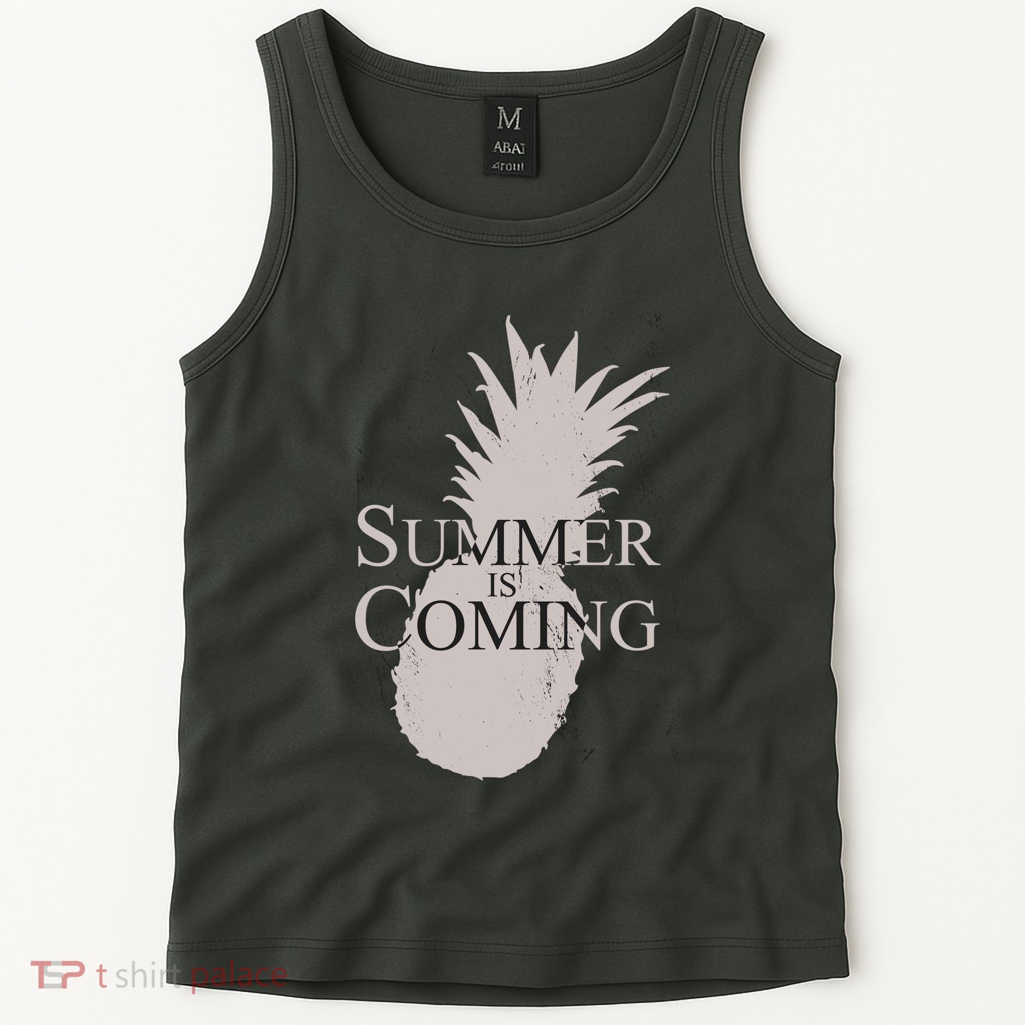 Summer Is Coming Pineapple Tank Top