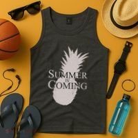 Summer Is Coming Pineapple Tank Top thumb 4