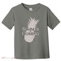 Summer Is Coming Pineapple Toddler T-Shirt thumb 0