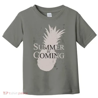 Summer Is Coming Pineapple Toddler T-Shirt