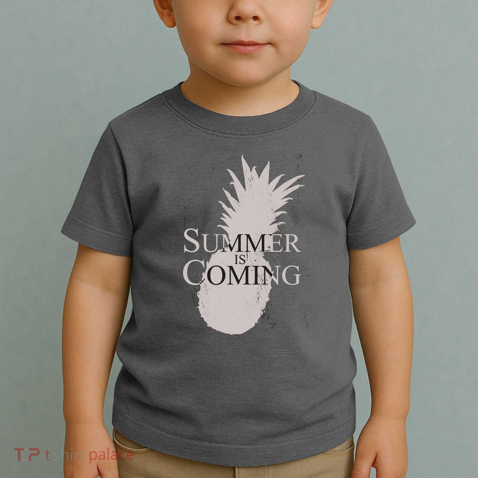 Summer Is Coming Pineapple Toddler T-Shirt