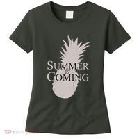 Summer Is Coming Pineapple Women's T-Shirt thumb 0