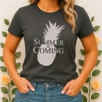 Summer Is Coming Pineapple Women's T-Shirt thumb 2