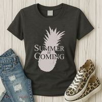 Summer Is Coming Pineapple Women's T-Shirt thumb 3