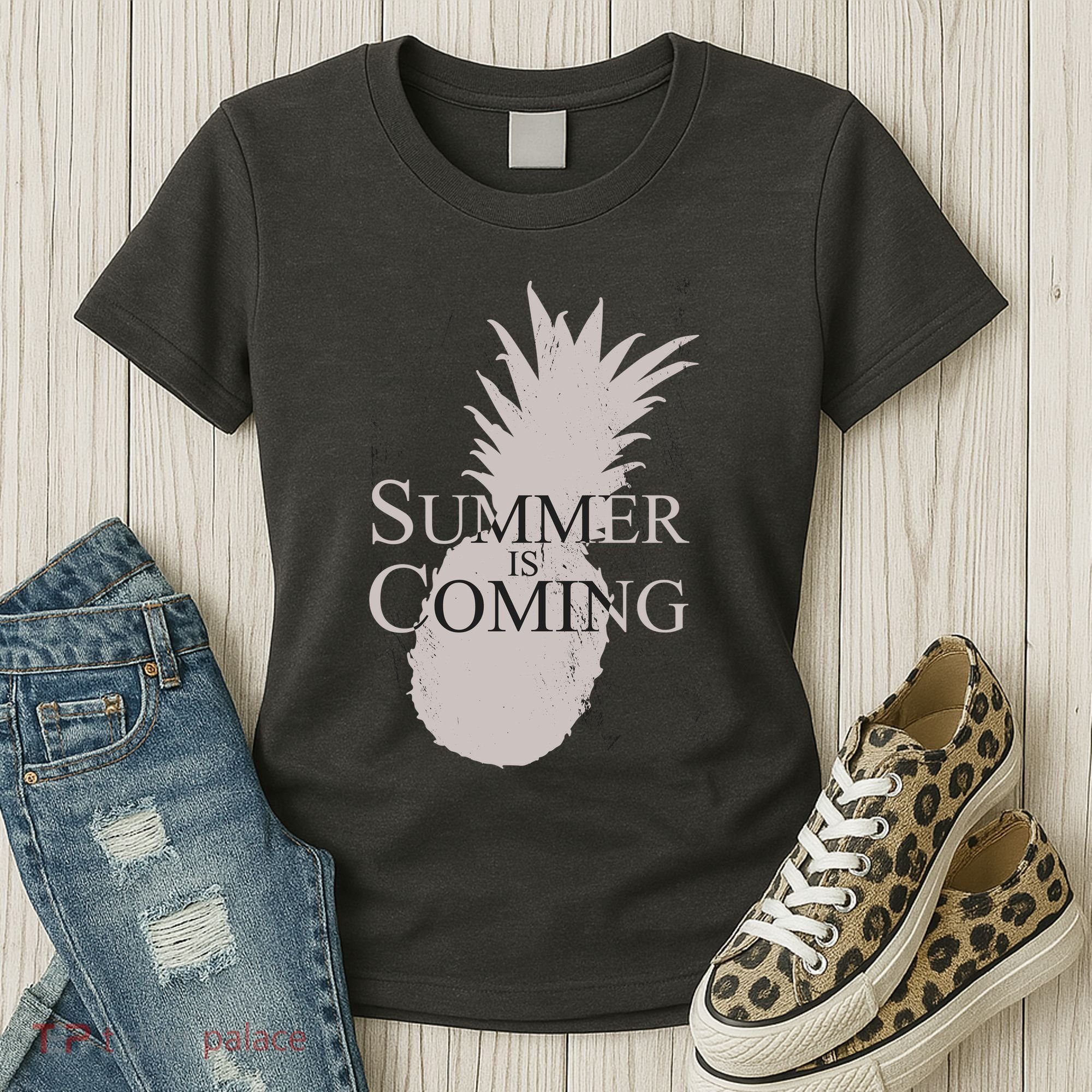 Summer Is Coming Pineapple Women's T-Shirt