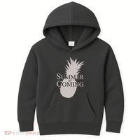 Summer Is Coming Pineapple Kids Hoodie thumb 0