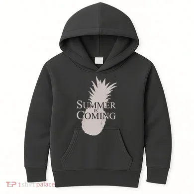 Summer Is Coming Pineapple Kids Hoodie