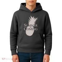 Summer Is Coming Pineapple Kids Hoodie thumb 4