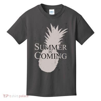 Summer Is Coming Pineapple Kids T-Shirt
