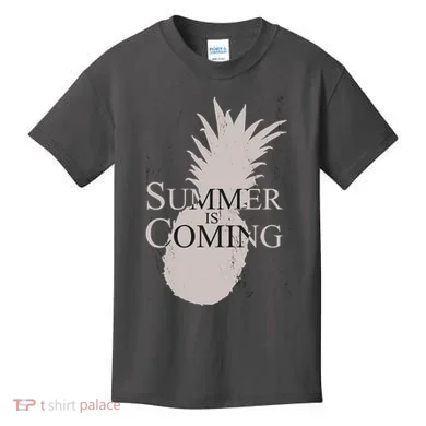 Summer Is Coming Pineapple Kids T-Shirt
