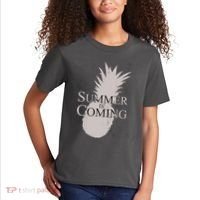Summer Is Coming Pineapple Kids T-Shirt thumb 2