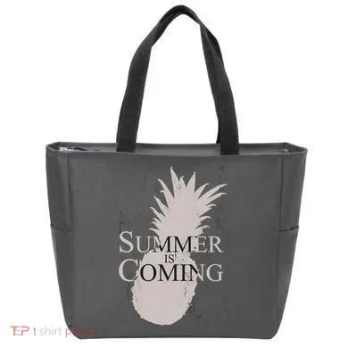 Summer Is Coming Pineapple Tote Bag
