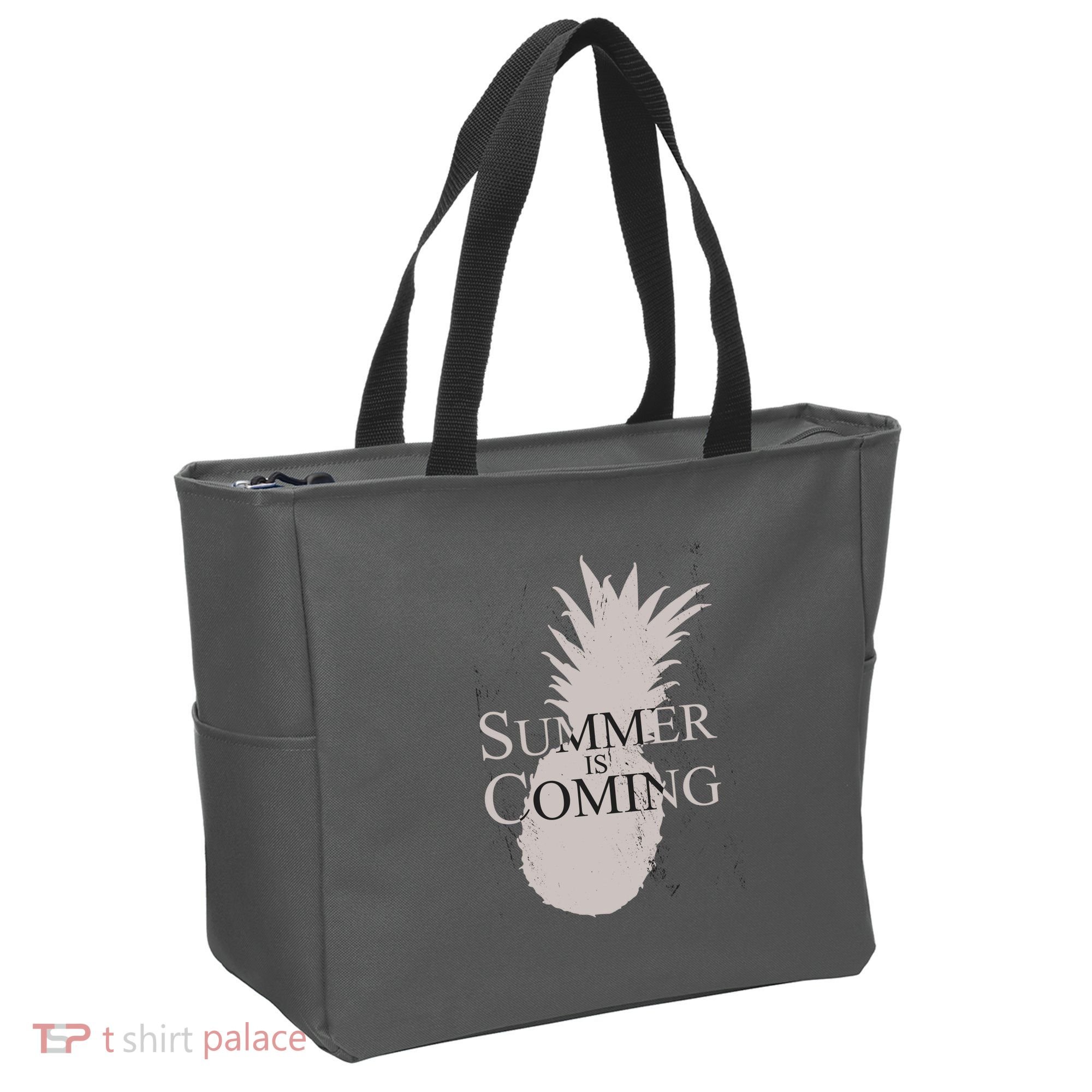 Summer Is Coming Pineapple Tote Bag
