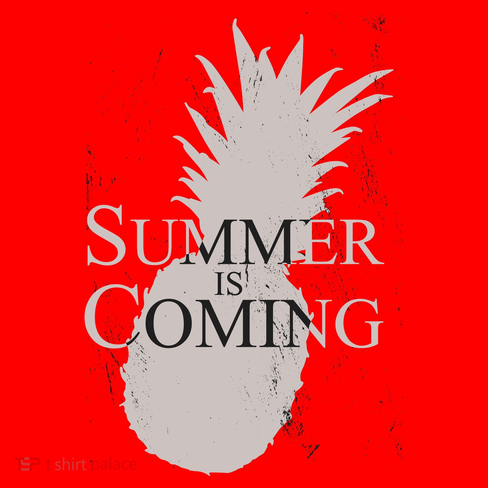 Summer Is Coming Pineapple Santa Hat