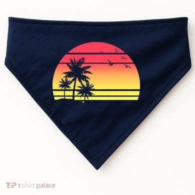 Summer Sunset USA-Made Doggie Bandana