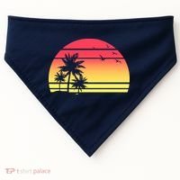 Summer Sunset USA-Made Doggie Bandana thumb 0