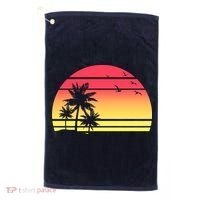 Summer Sunset Golf Towel thumb 0