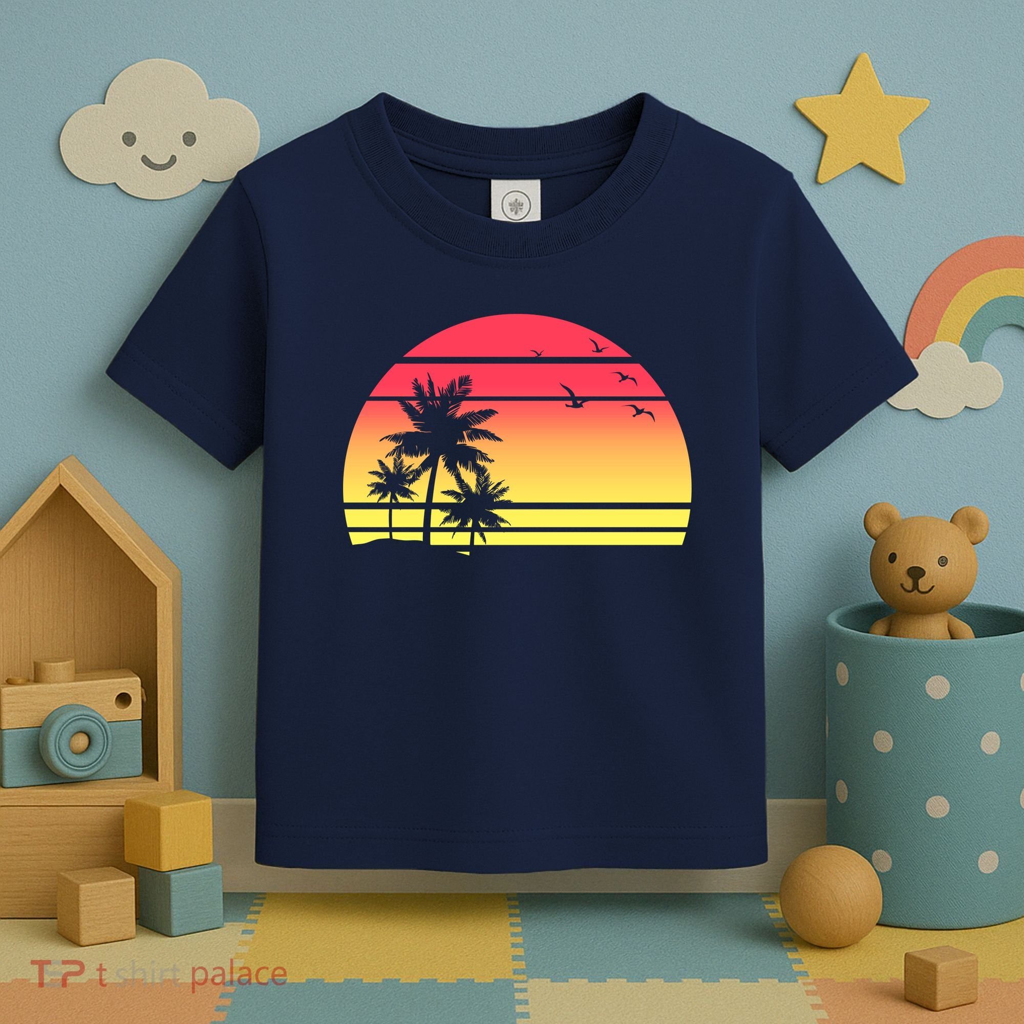 Summer Sunset Toddler T-Shirt