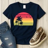 Summer Sunset Women's T-Shirt thumb 3