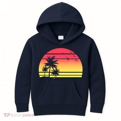 Summer Sunset Kids Hoodie