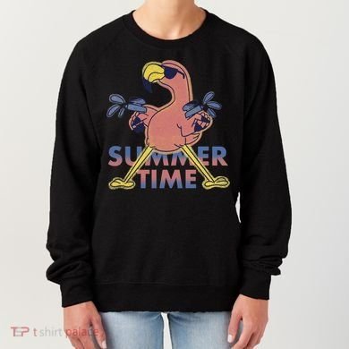 Summer Time Flamingo Women's Sweatshirt