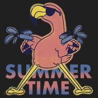 Summer Time Flamingo Women's Sweatshirt thumb 2