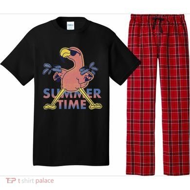 Summer Time Flamingo Pajama Set