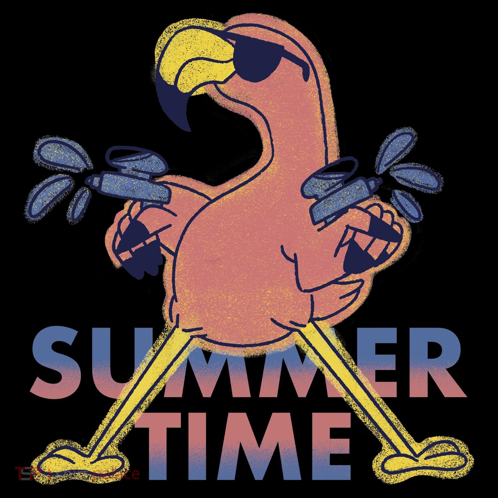 Summer Time Flamingo Pajama Set