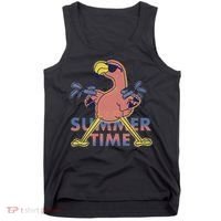 Summer Time Flamingo Tank Top thumb 0