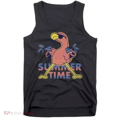Summer Time Flamingo Tank Top