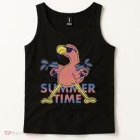 Summer Time Flamingo Tank Top thumb 2