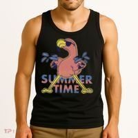 Summer Time Flamingo Tank Top thumb 3