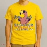 Summer Time Flamingo T-Shirt thumb 3