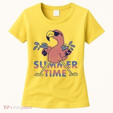 Summer Time Flamingo Women's T-Shirt