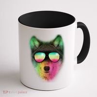 Summer Wolf Coffee Mug thumb 1