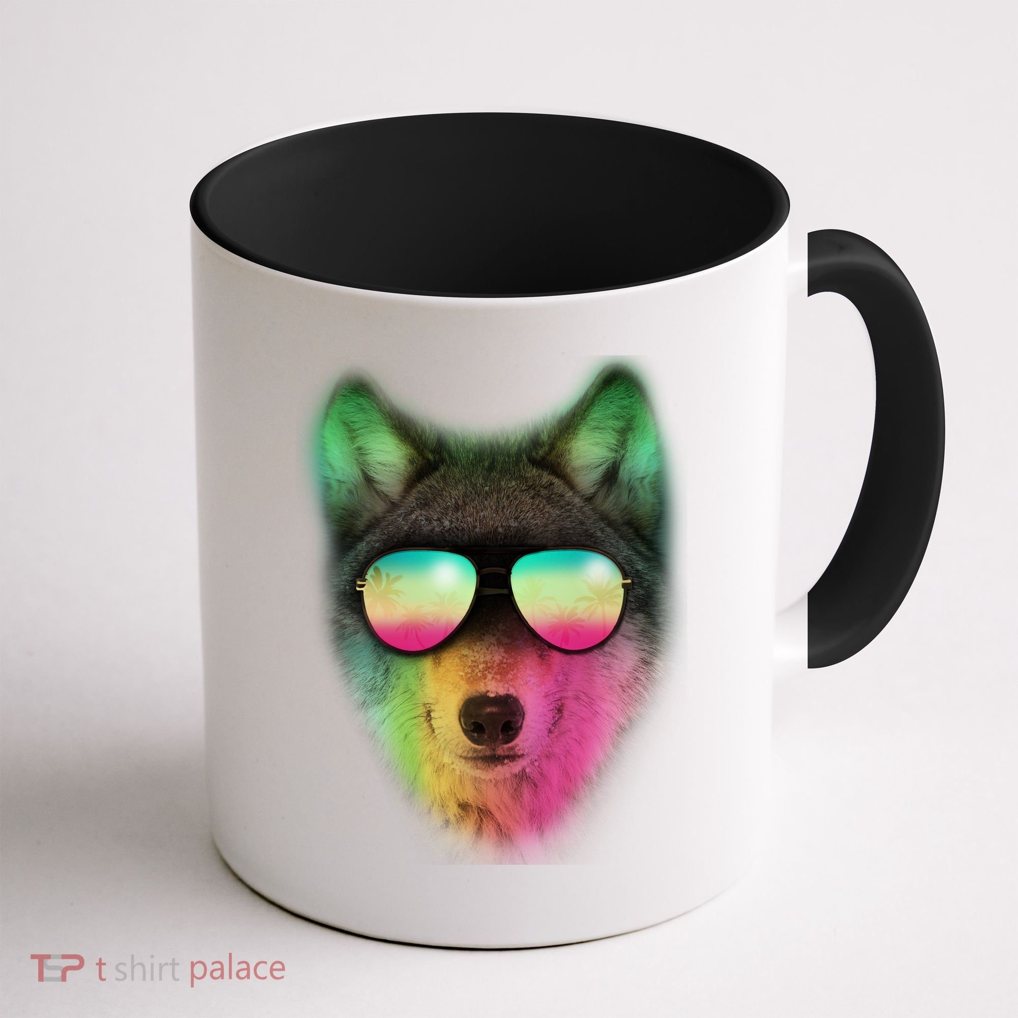 Summer Wolf Coffee Mug