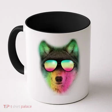Summer Wolf Coffee Mug