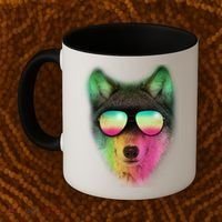 Summer Wolf Coffee Mug thumb 2