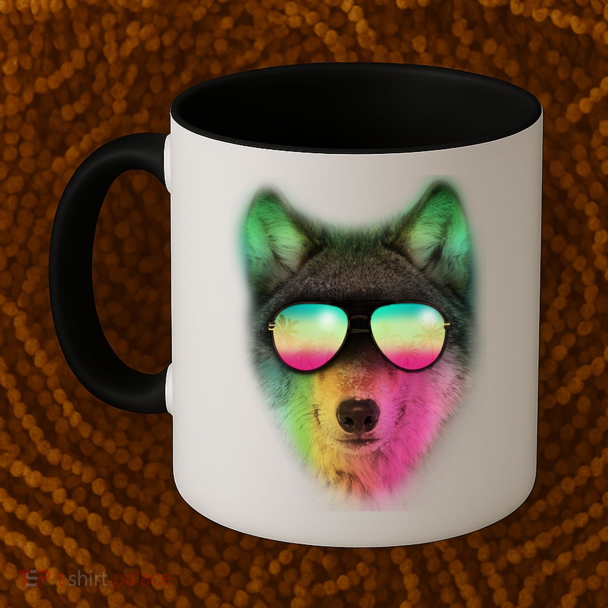Summer Wolf Coffee Mug