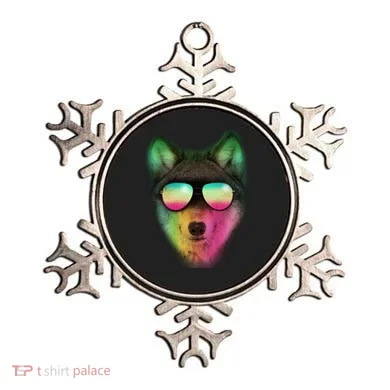Summer Wolf Ornament
