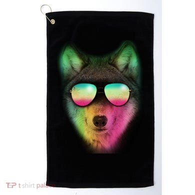 Summer Wolf Golf Towel