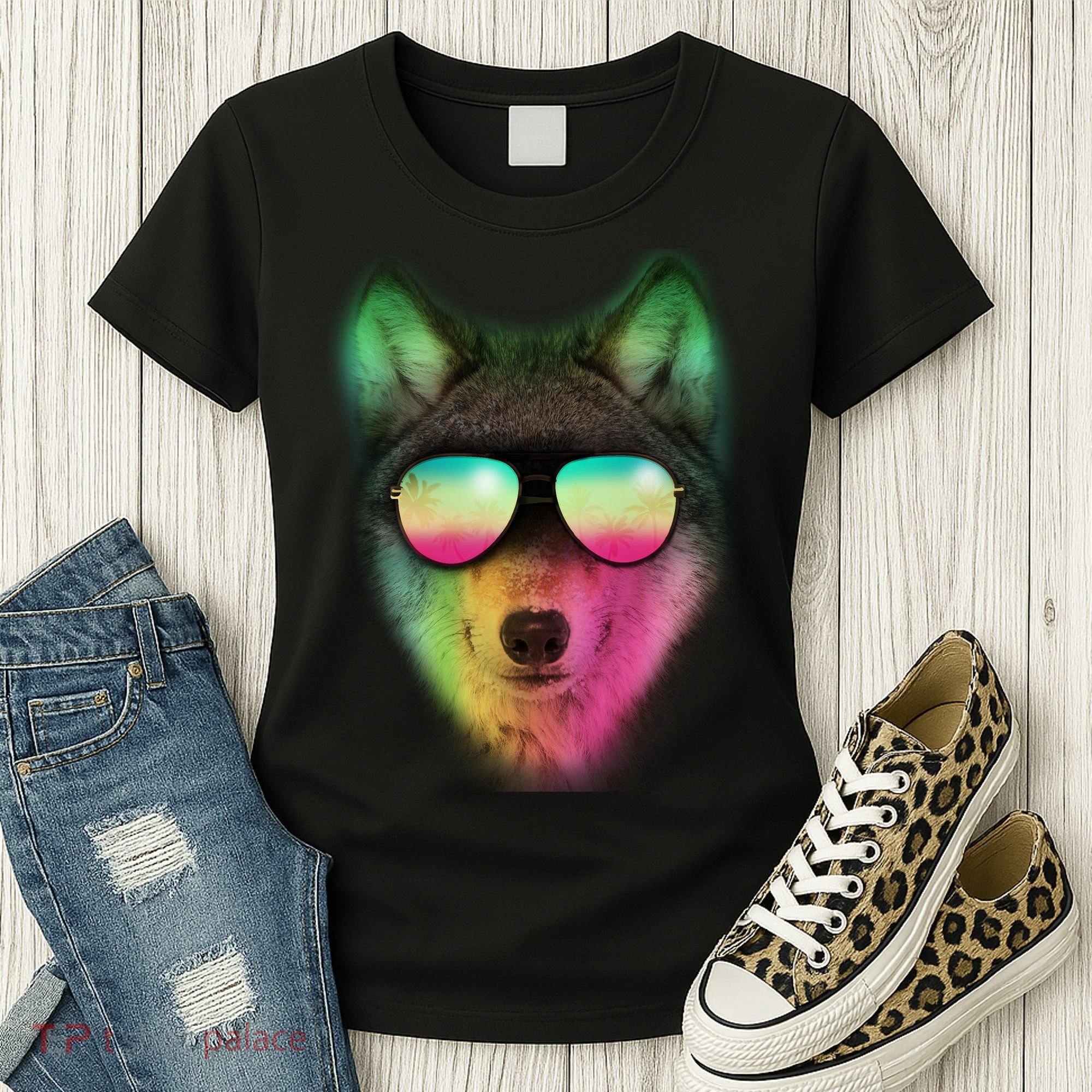 Summer Wolf Women's T-Shirt