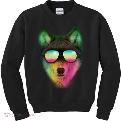 Summer Wolf Kids Sweatshirt